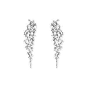 Pendientes de piedras de circonia cúbica para mujer, joyería de cobre, fiesta de moda, odm, oem, obm, novedad de 2023, listo para enviar - Product Image 1