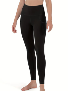 Overoles Transpirables Ecológicos 100% Algodón con Forro Polar y Bolsillos para Mujer - Pantalones Térmicos para Yoga y Ejercicio de Primavera - Product Image 5