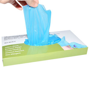 Reliable LDPE Plastic <b>Gloves</b> Gravure Printed Zipper Bags Recyclable 1 Ton MOQ for <b>Household</b> Use - Product Image 1