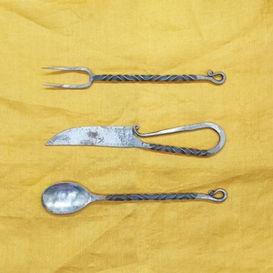 Juego de cubiertos de metal de diseño antiguo hechos a mano, cubiertos ecológicos con calidad duradera, nueva llegada, calidad fabulosa - Product Image 2