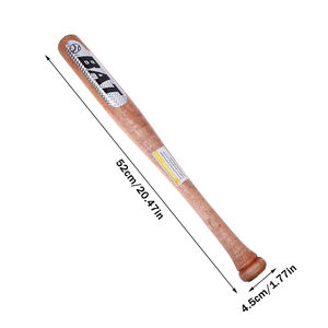 Bate de béisbol de madera maciza de haya de 54cm de grado profesional para niños, accesorio de entrenamiento de alta calidad, estándar de competición - Product Image 4