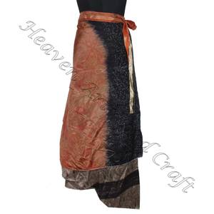 Falda mágica de rayón para envolver, falda de rayón de 2 capas, larga, mágica y llamativa, perfecta para cualquier ocasión - Product Image 5