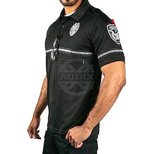 Uniforme Gate Man: Polo de Primera Clase Más Vendido con Bolsillo con Cremallera y Franjas Reflectantes para Hombre y Mujer - Product Image 2