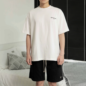 Unisex All-Genre 100% Cotton Waffle Fabric Oversized T-<b>Shirt</b> with Breathable Eco-Friendly <b>Silk</b> Screen Printing <b>for</b> <b>Men</b> and Women - Product Image 5