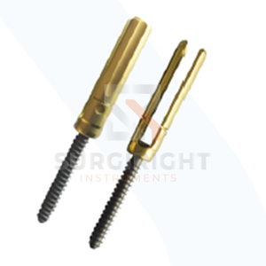 Implantes ortopédicos veterinarios, Material de titanio, 1,5mm/2,0mm/2,4mm/2,7mm/3,5mm, implante de tornillo de bloqueo AO, por Surgiright - Product Image 1