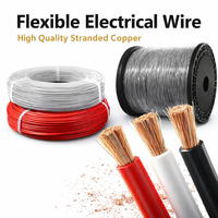 Cable Eléctrico Flexible de Silicona Personalizado UL3536 4/0 3/0 2/0 1/0 Awg, Cobre Estañado, Cable Eléctrico de Cobre para Casa de 19 mm