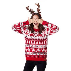 Vente en gros de pulls en laine personnalisés OEM Fournisseur de tricots pulls tricotés Vêtements de mode d'hiver confortables et chauds directs d'usine - Product Image 5