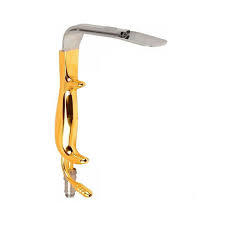 Instrumentos de cirugía plástica de acero inoxidable de calidad alemana Retractor de mama Manual Retractor de mama cosmético de luz de fibra óptica - Product Image 6