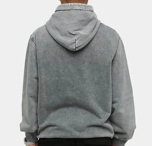 Sudaderas con Lavado Ácido 100% Algodón Hechas en Pakistán para Hombre, Básicos Cómodos, Todos los Colores, Gran Venta, Esencial para el Invierno en EE. UU. - Product Image 4