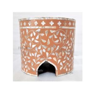 Juego de Tres Soportes para Pastel de Madera Ecológicos de Calidad Superior con Incrustaciones de Nácar en Diferentes Tamaños para Uso en el Hogar, Hoteles y Restaurantes - Product Image 3