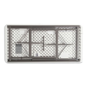 Alera 65600 Mesa plegable rectangular Platinum de 72 pulgadas. X 30 Pulgadas X 29 Pulgadas Resina de borde cuadrado 65600 - Product Image 5