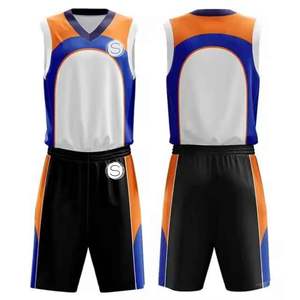 Ropa deportiva de uniforme de baloncesto transpirable de secado rápido con estilo de conjunto de protección solar - Product Image 3