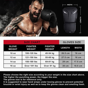 Gants de boxe professionnels Logo personnalisé en cuir combat entraînement choc gants de boxe couleur personnalisée hommes gants de boxe - Product Image 6