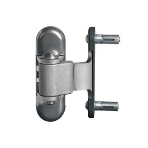 Bisagra para puertas y portillos metálicos (2 uds) con tornillos de fijación rápida (ajustables) - Product Image 1