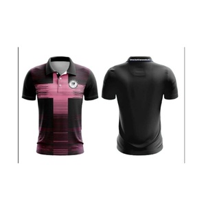 Camisetas de Golf transpirables para hombre, Logo personalizado, secado rápido, 100% poliéster, venta al por mayor - Product Image 1