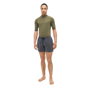 Men UV Protection Swim T Shirt Polyester Spandex Quick Dry Breathable Stretch <b>Surf</b> Shirt Beach Wear Custom OEM Factory - Product Image 2