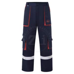 Overol de Seguridad Ignífugo e Impermeable de Algodón con Alta Visibilidad y Reflectante para Rescate de Emergencia y Trabajadores de Fábrica - Product Image 4