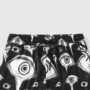 Pantalones cortos con estampado de sublimación personalizada, pantalones cortos de vacaciones de poliéster de diseño único para hombres y mujeres, pantalones cortos OEM para ropa de playa - Product Image 2