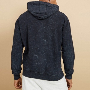 Nouveauté : Ensemble sweat à capuche et pantalon de survêtement en molleton épais, imprimé intégral, avec strass et délavage acide, pour fabricants de vêtements - Product Image 6
