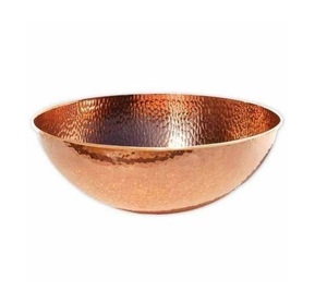 Bol à collations au design unique en cuivre noir bol de service alimentaire avec travail martelé pour usage hôtelier à domicile - Product Image 5