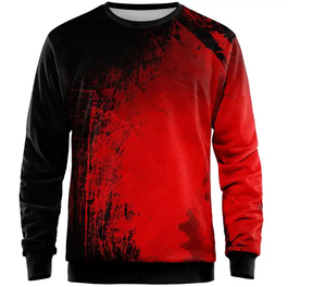 Sweat-shirt à capuche en molleton épais 100% coton pour homme, deux tons, de haute qualité, vêtement décontracté premium, respirant, imprimé logo - Product Image 1