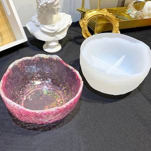 <b>Resin</b> Bowl Manufacturer- <b>Resin</b> Polished Serving Bowl for Home Hotel Tabletop Decoration Round Shape Food & Salad Bowl - Product Image 4