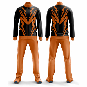 Ensemble de survêtement d'entraînement à séchage rapide personnalisé, veste et pantalon, hommes, femmes, jeunes, vêtements d'équipe, entraînement, sport, survêtement pour hommes - Product Image 5