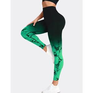 Leggings de sport sans couture haute performance de qualité supérieure Leggings de fitness de yoga taille haute personnalisables pour femmes - Product Image 6