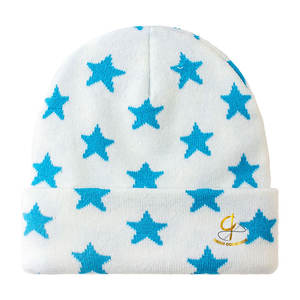 2025 casquettes chaudes d'hiver coupe régulière fabriquées au Pakistan couleur imprimée personnalisée casquettes de bonnet de haute qualité pour adultes - Product Image 1