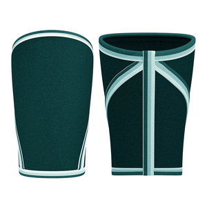 Haute élastique néoprène sport genouillère manchon unisexe personnalisé Compression jambe soutien avec pas cher prix genouillère - Product Image 6