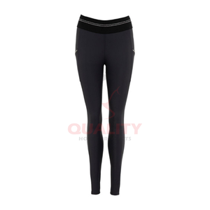 Pantalones de equitación ajustados y transpirables para mujer, ropa ecuestre ligera, cómoda y duradera, breeches con asiento completo para entrenamiento. - Product Image 4