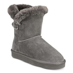 Stivaletti in Pelle Tiny2 da Donna Style & Co Blu Navy Taglia 5 M Slip-On Traspiranti Punta Rotonda Stile Autunnale con Plateau per Climi Freddi - Product Image 3