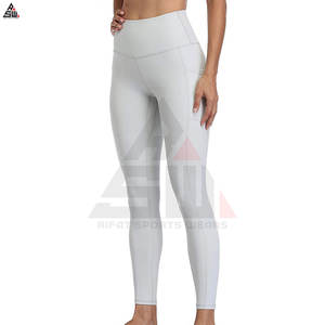 Leggings de Yoga para Mujer, a la Moda, para Invierno, de Fibra de Bambú, Transpirables, Diseño de Color Sólido, Venta al Por Mayor - Product Image 6