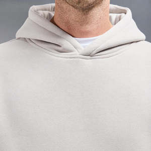 Conjunto de ropa deportiva de dos piezas bordada de gran tamaño personalizada, pantalones de chándal pesados Gsm pesados y Sudadera con capucha, chándales de lana de algodón pesado - Product Image 5