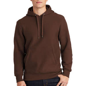 Sweats à capuche et sweat-shirts pour hommes de haute qualité 100% coton, vêtements d'hiver teints en couleur unie de style de rue en vente - Product Image 1