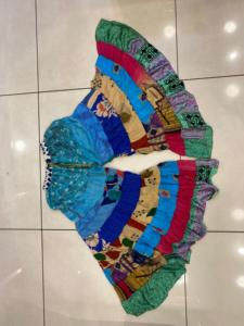 Pantalón Palazzo con estampado Floral bohemio de verano para mujer, cintura elástica atractiva, talla XL, seda con logotipo, comodidad usable - Product Image 4