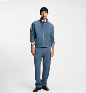 Sudaderas con Cremallera Unisex Personalizadas y Pantalones Deportivos de Pierna Ancha, Chándal de Alta Calidad 100% Algodón, Estilo Informal Vintage para Invierno - Product Image 1