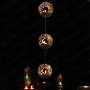 Sleek & Modern Hanging Metal <b>Tea</b> <b>Light</b> Holder for Sophisticated Interiors Handmade Metal <b>Tea</b> <b>Light</b> Holder for Rustic Charm - Product Image 1