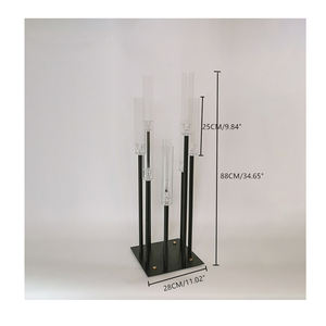 Luxury and Modern New Trending 6 8 10 Arms Light Wedding Table Decor Candelabra - Product Image 3