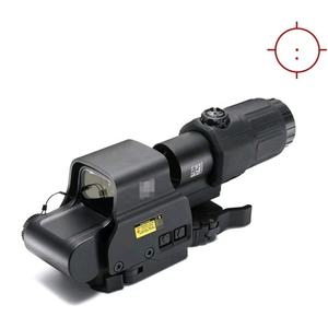Lunette de visée holographique étanche G43 558 Red Dot la plus vendue avec loupe grossissante 3x pour la chasse, optiques tactiques en alliage d'aluminium 30 mm - Product Image 1