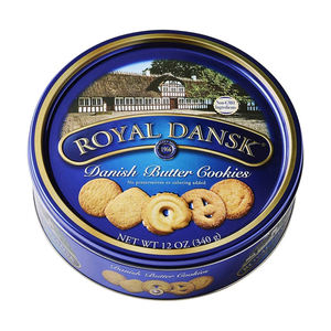 Biscuits snack usine Royal dansk biscuits au beurre danois étain 4oz 12oz - Product Image 3