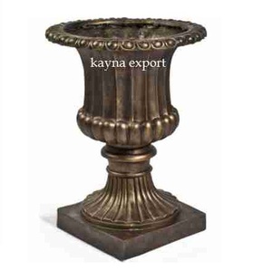 HANDICRAFT ALUMINUM METAL CASTING WEDDING DECORATION MODERN STYLE PLANTER BRASS VINYL COATED HOME & GARDEN <b>PROPAGATOR</b> KITS - Product Image 2