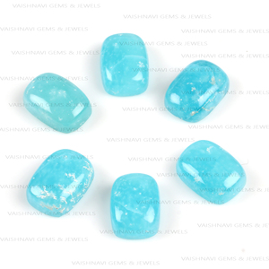 เบาะหินอัญมณีธรรมชาติขนาด10X14มม. สีฟ้าสมิธโซไนต์ทรงหลวมสำหรับทำเครื่องประดับขายส่งเป็นจำนวนมาก - Product Image 2