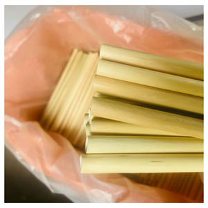 Bamboo <b>Straws</b> Bamboo material <b>reusable</b> <b>straws</b> for cold drinks coffee shops and bar service Vietnam made - Product Image 4