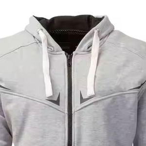 Sweat à capuche pour homme personnalisé 2025 en Kevlar, 100% coton, motif à carreaux, avec broderie, taille plus, polaire chauffant, sweat à capuche d'hiver pour moto - Product Image 2