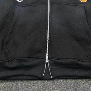 Sweats à capuche de qualité supérieure, coupe ample, tissu de qualité supérieure, molleton de coton 450 GSM, service OEM, conception ODM, dernier design 2025 - Product Image 5