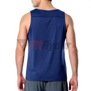 Men's Sleeveless <b>Muscle</b> Gym <b>Vest</b> Tank Top Breathable Compression Bodybuilding Clothing Custom Logo Printed Hooded Knitted Tank - Product Image 5