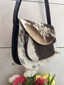 Bolso de cuero con flecos de piel de vaca de gran venta, bolso cruzado de estilo occidental, bolso de mano de nuevo diseño para mujer para regalo - Product Image 3
