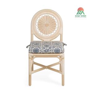 Sillones de ratán natural al por mayor, respaldo alto, estructura de ratán resistente, sillones decorativos de ratán para sala de estar, comedor - Product Image 4