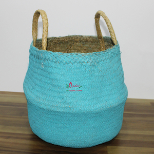 Artex Dong Thap Paniers faits à la main en feuille de palmier Rangement en osier et coffrets cadeaux pour l'organisation de la cuisine et la décoration intérieure - Product Image 5